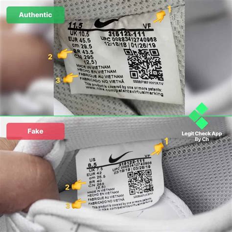 are my nike fake|nike authenticity check.